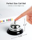 3 3 Inch Desk Bell Loud   Clear Call Service Bell For Hotels Schools Restaurants