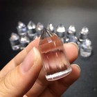 Natural Clear Quartz Wand 24-sided Crystal Points Cure Gemstone Healing Rock 1pc