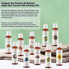 Carrier Oil Variety Set 2 Oz  - 10 Pack - 100  Pure Natural  Skin  Hair  Massage