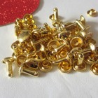 Double Cap Rivets Metal Stud Rapid Rivets For Leather Craft Repair Diy