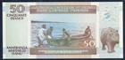 Burundi 50 Francs 2007 P m  No  36g Fior Di Stampa - Gian 7