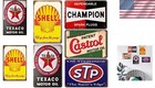 5pcs Retro Metal Tin Signs - 12x8 Inch Vintage Posters For Man Cave And Garage