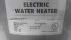 Rheem Egsp15 15 Gal Tank Capacity 120vac 3000w Electric Water Heater