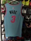 Stitched Dwayne Wade Miami Heat Jersey City Edition