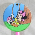 Vintage Disney s Minnie  n Me Minnie Mouse Pink Pencil With Swinging Topper