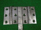 Pair Of 3  X 2 1 4  Cast Iron Butt Hinges   Circa 1840-70  Nice  43501 