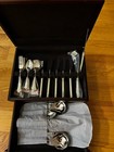 Eighteenth Century By Reed   Barton 18th Sterling Silver Flatware 32 Pieces