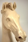 Horse Head Bust Italian Statue Sculpture Figure Figurine Vittoria Made In Italy