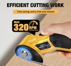 Cordless Electric Scissors  4v Cardboard Cutter box Cutter Fabric Scissor Cutter