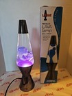 Schylling Lava Lamp Lava blue Liquid Black Metallic  14 5    Tall - Incl Box  2041