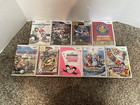 Lot Of 9 Wii Mario Video Games   Bonus Cd   Super Mario History   Free Shipping 