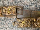 33 Inches Unique Hand Made Chinese Old Jade  hawk  Belt    