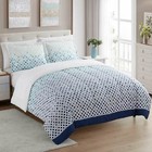 7 Piece Genova Bed In A Bag Comforter  Sham   Sheet Set