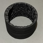 Flexaust 12  Flexible Duct Hose  12 In Diameter X 5 Ft Long  12  X 5   Polyester