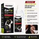 Rapido    Earfix Medicated Ear Flush For Dogs