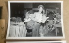 Rare 1950 Christmas Post Office Workers Photos   Large Format Negatives Coa