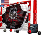 Franklin Sports Nhl Kids Knee Hockey Goal Set - Mini Hockey Net   Stick Set - Au