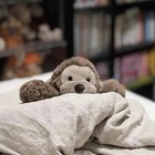 New Jellycat Smudge Monkey Medium Nwt With Dust Bag Plush Gift Uk