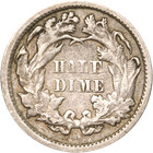 1873-p Seated Liberty Half Dime Great Deals From The Executive Coin Company