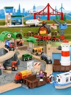 Brio World Deluxe Railway Set Ultimate Wooden Train Adventure Japan New 33766