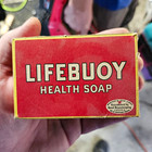 Lifebuoy Vintage Health Soap Advertising Box Red   Yellow Soap   Detergent Theme