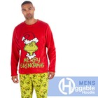 Family Kids Adults Matching Christmas Grinch Pyjamas Xmas Pyjama Set Fleece Pj s