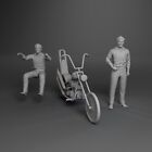 Easy Rider Harley Davidson Motorcycle Captain America Peter Fonda 1 24 3d Print