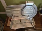 Fleetwood M250s Slicing Machine Deli Slicer Tested   Works  Made In Italy