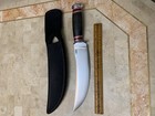 Scagel Bowie Beautiful Knife  Hunting   black Micarta Handle  Very Well Made Usa
