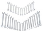 Heavy Duty 32-piece Chrome Vanadium Sae   Metric Combination Wrench Set  Hand To