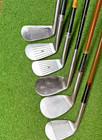 Antique 1930s Pyratone Shaft Golf Clubs   Bobby Jones  Walter Hagen  Forgan