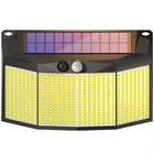 576 Led Solar Power Wall Light Pir Motion Sensor Outdoor Garden Security Lamp
