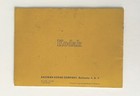 Kodak Automatic Movie Camera F 2 3 Instruction Manual