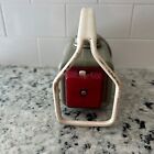 Vintage Ray-o-vac Lm7 Flasher Lantern Flashlight Swivel Stand Camping