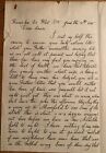Confederate Civil War Hampshire West Virginia Letter Pow Virginia Cavalry
