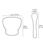 1pc Resin Mortar And Pestle Set For Herbs Spices Garlic Grinding - New