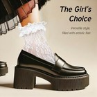 Women s Ruffle Cuff Lace Anklet Socks - Enhance Your Date Night Outfit 