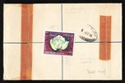 Uae Sharjah - Sharjah 1966 Birds Imperf Airmail Registered Cover To Germany