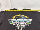 Van Halen World Tour 1978 Band Tee T-shirt Sz Large Graphic Print Unisex Vg