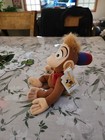 Nos Disney Store Aladdin Abu Monkey Mini Bean Bag Nwt 8  Plush Toy