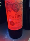 Chateau Petrus Pomerol 2017 Empty Wine Bottle Romanee Drc Conti Petrvs Lafite Nr