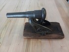 Vintage Cast Iron Cap Gun Toy Cannon