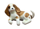 King Charles Cavalier Spaniel Beagle Puppy Dog Porcelain Miniature Figurine 2 