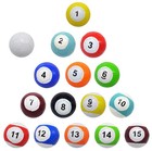 Yoqanr 16 Pcs Snooker Balls Soccer Table Game Street Ball Huge 7 87in