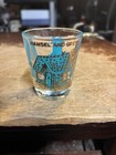 Vintage Fairy Tale Forest Souvenir Shot Glass  - Oak Ridge  New Jersey 1960 s