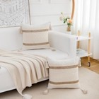  Boho Throw Pillow Covers 18x18 Set Of 2 18  X 18   pack Of 2  Beige And Brown