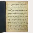 Manuscript French School Exercise Notebook     Armenian School Istanbul Turkey