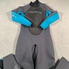 O   neill Girls Size 14 Black Blue Wetsuit Full Body Surf Swim Neoprene Suit