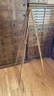 Antique Vintage Wood Tripod For Camera Transit Collapsible