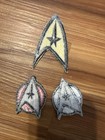 3-star Trek The Motion Picture Starfleet Engineering Insignia Patch